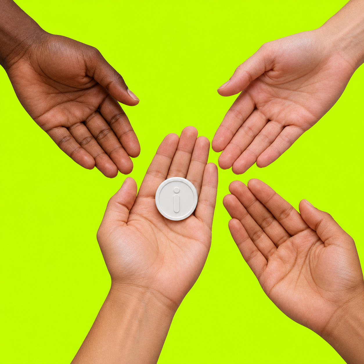 A coin for everyone. campaign artwork